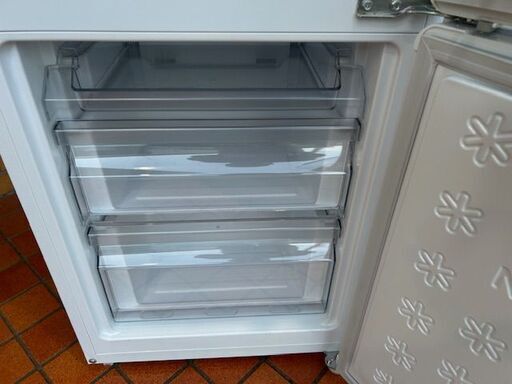 ■2023年製　Haier ノンフロン冷凍冷蔵庫　JR-NF148DK■148L