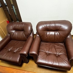 レザーソファ4点セットの画像