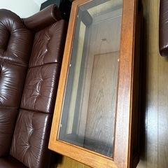 レザーソファ4点セットの画像