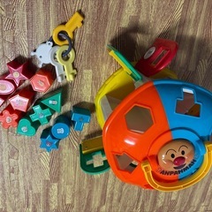 アンパンマン　かぎパズルの画像