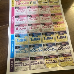 キャッツアイのチラシ