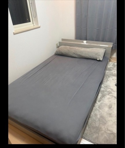 シングルベッド　1週間使用のみ　