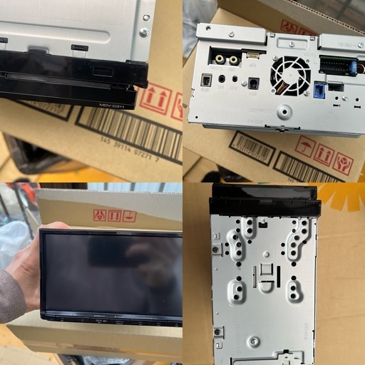 KENWOOD MDV-D311 カーナビ 2024年モデル 動作確認済み 配線フルセット