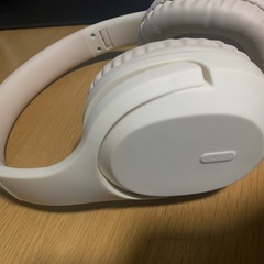 【大人可愛い】ワイヤレスヘッドホン / ピンクベージュ / 激安の画像