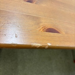 店舗用や作業台にも最適！！パイン材160ダイニングテーブルの画像