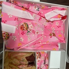 女の子の七五三の着物の画像