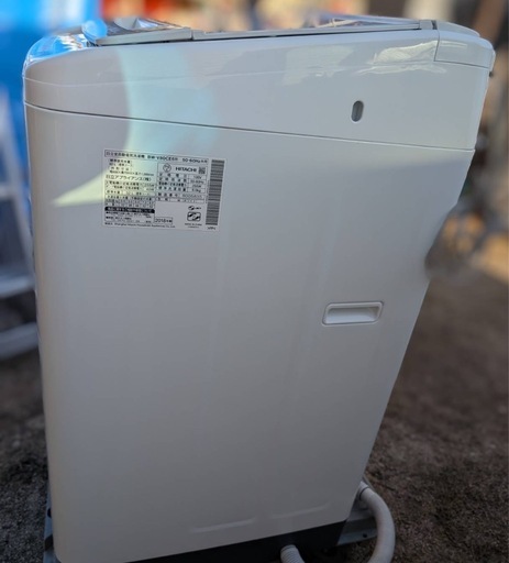 日立洗濯機　ビートウォッシュ　8kg   2018年製　洗濯機