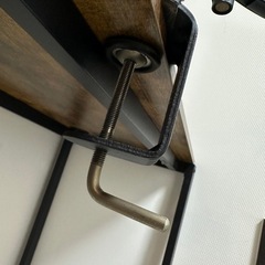 モニターアーム デュアル(2画面)用 クランプ式 上下左右可動の画像