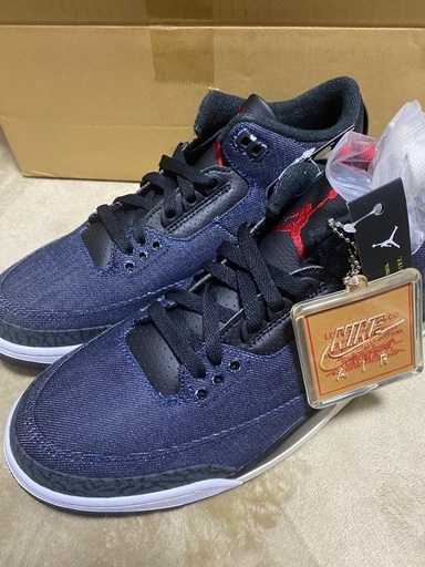 Levi’s Nike Air Jordan 3 Retro SP Indigo　27センチ
