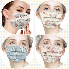 おしゃれ花マスク　柄違い10枚セットの画像