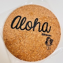 88TEES エイティーエイティーズ　コースター　コルク製　3枚　保存袋　5枚の画像