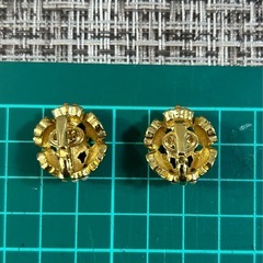 7色使った可愛いイヤリングの画像