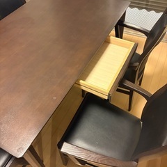 《値引き交渉可》ダイニングテーブルセットの画像
