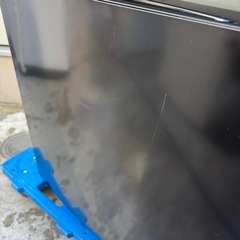 226⭐️2024年製美品★東芝　冷蔵庫　ブラック　黒　自動霜取り　一人暮らしの画像