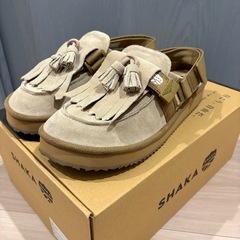 シャカ SHAKA MOC MULE TASSEL SUEDE 26.0cm の画像