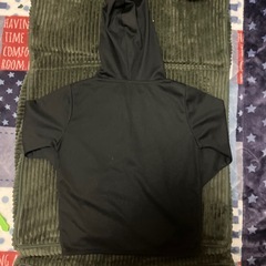 パーカー120㎝ブラックの画像