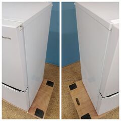 ☆Hisense 2ドア冷凍冷蔵庫 130L 2019年製 HR-D1302の画像