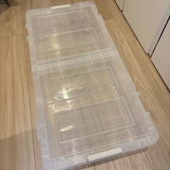 ニトリ ベッド下収納ボックス4つセットの画像