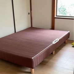 脚付きマットレス　ダブルの画像