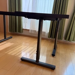 L字　PCデスクの画像