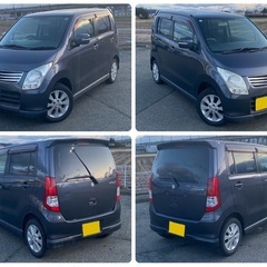 【車検2年付‼️】ワゴンR 4WD FXリミテッド H23 ガンメタ コミコミ価格！の画像