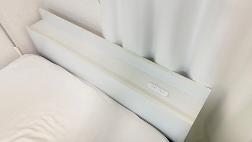 再販美品?️セミダブルベット、マットレス付