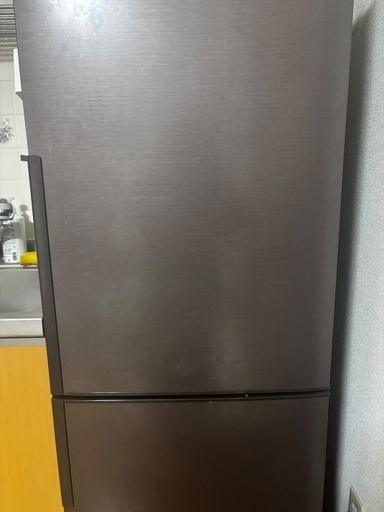 シャープ プラズマクラスター搭載 冷蔵庫 270L(幅54.5cm) 大容量ボトムフリーザー ブラウン系 SJ-PD27D-T