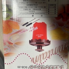 自宅用チョコの泉の画像