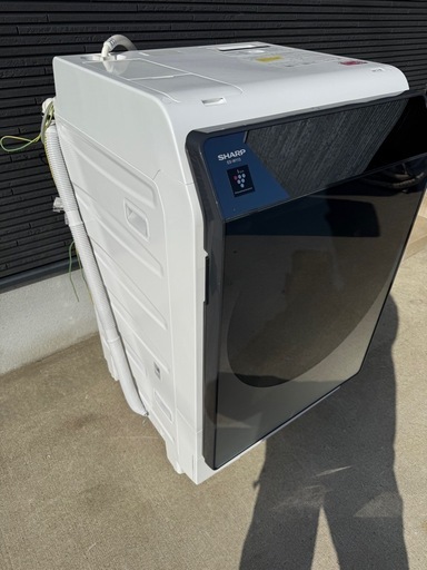 【人気モデル】SHARP シャープ ドラム式洗濯機 ES-W113-SR 2020年製洗濯・脱水容量／乾燥容量11kg / 6kg右開