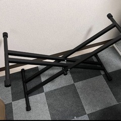 中古　ヤマハキーボード(電子ピアノ)P-145B・スタンド 椅子 ヘッドホンのセット・2025年製の画像