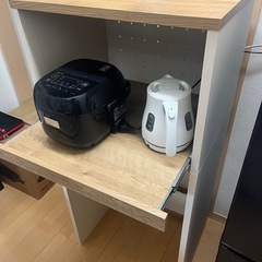 1500円　ニトリ　レンジラックの画像