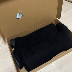 雨でも安心な防水機能　ロングブーツ　Mサイズの画像