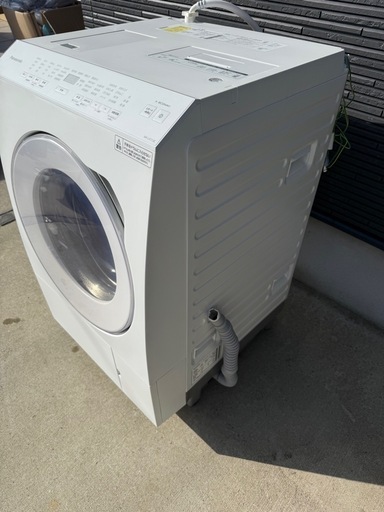 Panasonic ドラム式洗濯機 NA-LX113CL ホワイト 左開き2024年製