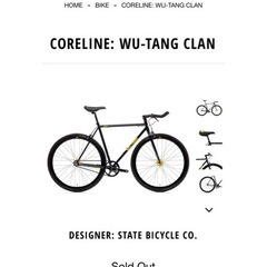 State Bicycle Co × Wu-Tang Clan Limited Edition Bike の画像