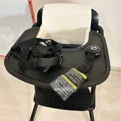 cybexレモチェア旧型ブラックベビーセット3in1の画像