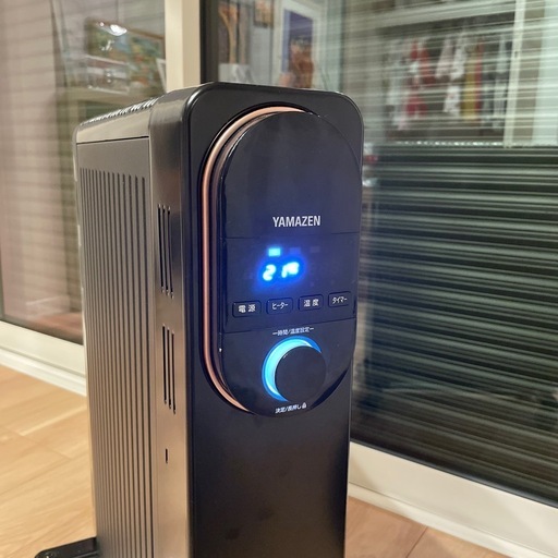 【ほぼ新品】山善オイルレスヒーター