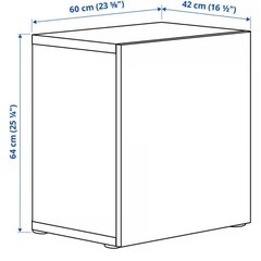 IKEA ベストー　　棚の画像
