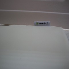 ケラッタ プレイマット 120×160 ホワイト 厚さ4cm 防水 折りたたみ ベビーマット 赤ちゃんの画像