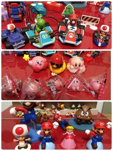 値下げ！マリオ カービィ フィギュアセット　マリオチョコエッグ　マリオカート　 星のカービィ スーパーマリオ フィギュア