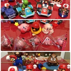 値下げ！マリオ カービィ フィギュアセットマリオチョコエッグマリオ
