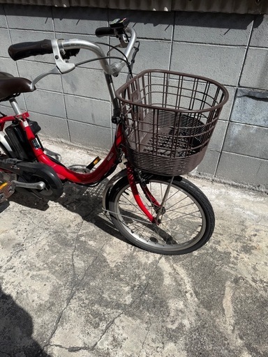 YAMAHA ヤマハ　 PAS SION 伸縮カゴ付き　 電動アシスト自転車　20インチ　小型電動自転車