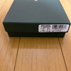 Paul Smithの箱（緑）、カード一式の画像