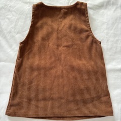 ベビー　ジャンパースカート、サロペットスカート　２枚セットの画像