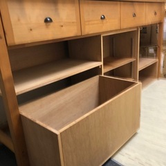 アンティーク風家具 棚 テーブル キッチン 作業台 机の画像