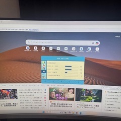 hansung 27inch curved monitorの画像