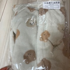 【新品】新生児用の冬用ロンパス(サイズ70)の画像