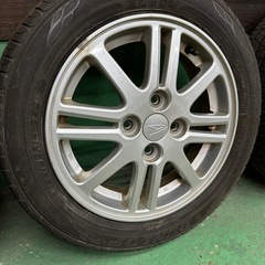 155/65R14 夏タイヤ　ダイハツ純正アルミの画像