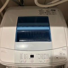 洗濯機　ハイアール　5kg　Haier JW-K50Kの画像