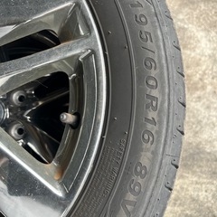 アルミホイール付きタオヤ4本　(AUTECH)の画像