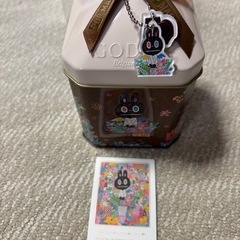 【最終価格】GODIVA POP MARTコラボ 空缶 ラブブLABUBU 2缶セットの画像